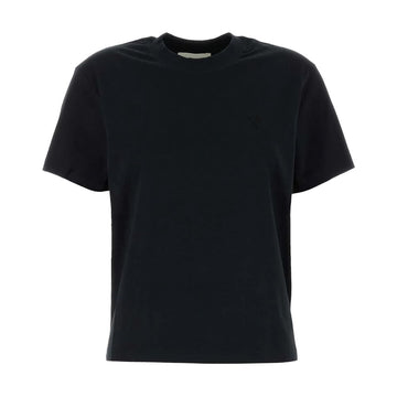 AMI Small Heart Logo T-Shirt Black BFUTS003 724 001 136047339