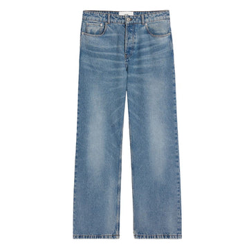 AMI Wide Denim Pants Blue HTR450 DE0046 480 136048365