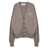 AMI Heart Logo Cardigan 136058447 [P]