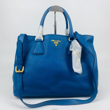 PRADA ビテロ ダイノ コバルト トート&ショルダーバッグ 2794 136072083