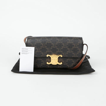 CELINE 194142CUZ トリオペ クロード ショルダーバッグ 142563162