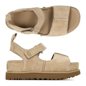 Ugg Classic Goldenstar High Platform Suede Sandals 1167356 136072276