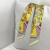 Hermes Twilly Scarf 062842S Yellow 136073558 [P]