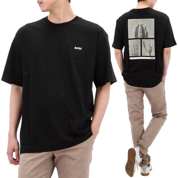Hugo Boss Artwork Detail Short Sleeve T-Shirt 136074767