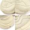Gucci 703814 Ivory Leather Strawberry Print Laiton Women's Sneakers 35.5 136076975 [P]