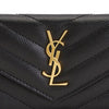 SAINT LAURENT モノグラム フラップ 612808 BOW01 1000 名刺/カードケース 32145836 [P]