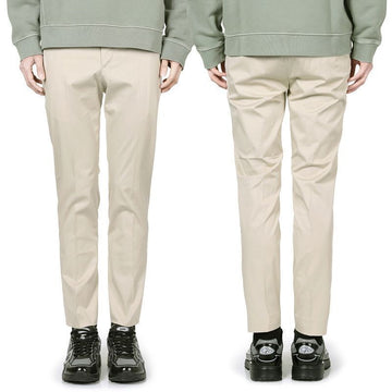 Pt01 Men's Torino Edge Stretch Cotton Pants (Beige) 0040 129348794 [P]