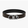 SALVATORE FERRAGAMO 間違いなく 67 0326 0770943 (670326 770943) カンチーニ ブラック/ダークブラウン リバーシブル ベルト 145239827 [P]