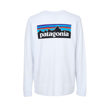 PATAGONIA P-6 Herren Langarm T-Shirt 38518 WHI 136183173