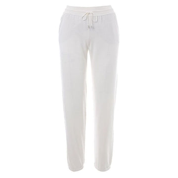 LORO PIANA QUIBERON 女性用クリームホワイトパンツ 33348135