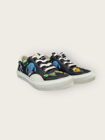 LOUIS VUITTON ブラック LV フレンズ オリ スニーカー 6 136183319
