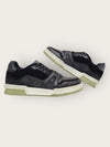 Louis Vuitton Black Monogram Eclipse Trainer Sneakers 136183426 [P]