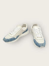 Louis Vuitton White Denim Monogram Runaway Sneakers 136183459 [P]