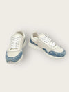 Louis Vuitton White Denim Monogram Runaway Sneakers 136183459 [P]