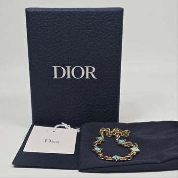 Dior CD Diamond Slim Chain Link Bracelet 136183665