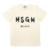 MSGM 2000MDM510 Women's Short Sleeve T-Shirt 200002 02 58409998 [P]