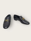Louis Vuitton Black Dolphin Upper Case Flat Loafer 136183929 [P]
