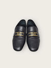 Louis Vuitton Black Dolphin Upper Case Flat Loafer 136183929 [P]