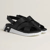 Hermes Black Electric Sandals 6611935136 30701947 [P]