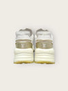 Louis Vuitton Beige Gold Monogram Denim Run 55 Sneakers 136184007 [P]