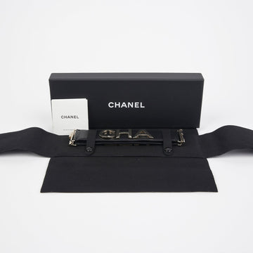 CHANEL Sサイズ ロゴ ペア ラップ ブレスレット 135905156