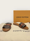 Louis Vuitton Monogram Lock It Mule Slipper 136184166 [P]