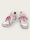 LOUIS VUITTON Pink Leder Monogram Archlight Sneakers 136184410 [P]