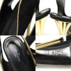 LOUIS VUITTON 1A1XOC Premiere schwarze Wildleder Peeptoe-Pumps Damen Schuhe 38 136205778 [P]