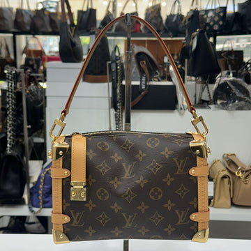 LOUIS VUITTON モノグラム サイド トランク MM M46358 136215502