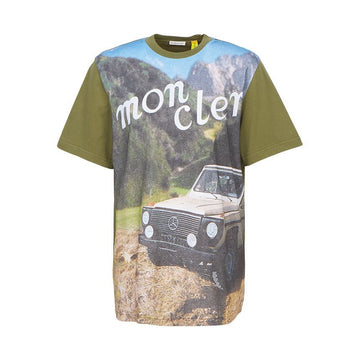 Moncler Genius X Mercedes Benz by Nigo Men's Short Sleeve T-Shirt 8C00003 89AB9 816 136217898