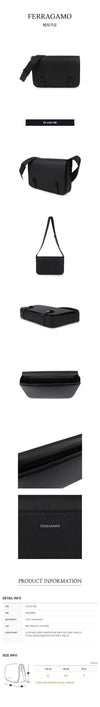 SALVATORE FERRAGAMO メッセンジャーバッグ 24-1407 75849152 [P]