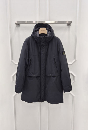 Stone Island Micro Twill Down Padding 791570826 L Black 136219777