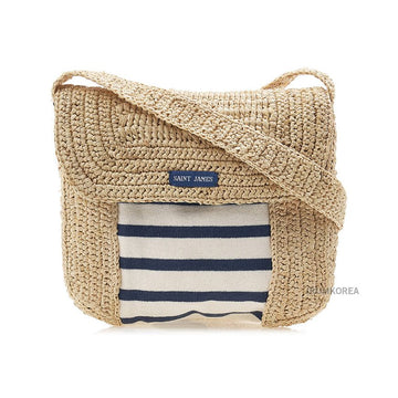 SAINT JAMES ポシェット・ラフィア・ナチュレル・SS25 136221171