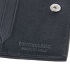 MONTBLANC Meisterstück Geldbörse Schwarz SS25 129677 136221202 [P]