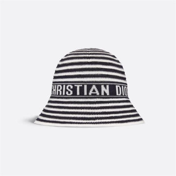 DIOR D-Tulipe schmaler Krempe Cloche 136229283 [P]