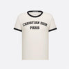 DIOR Lettering T-Shirt 513T07B4222_X0810 / Damen Rundhals Kurzarm T-Shirt 136230663 [P]