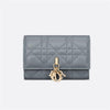 Dior Glycine Wallet S0966ONMJ_M81B / Women's Compact Wallet 136230723 [P]
