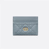 Dior Caro Freesia Card Holder 136230732 [P]