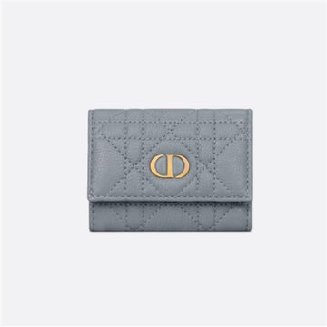 Dior Caro Veronia Wallet S5251UWHC_M81B / Women's Compact Wallet 136230736 [P]