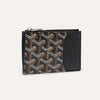 GOYARD Bourbon Reißverschluss Kartenhalter Schwarz 136230766 [P]