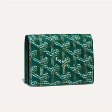Goyard Malesherbes Card Holder Green MALESHPMLTY09CL09X 136230775 [P]