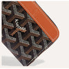 Goyard Matignon Mini Wallet Black Tan 136230779 [P]