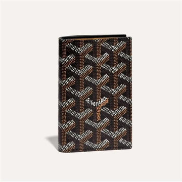 GOYARD Saint Pierre Card Holder Black 136230796 [P]