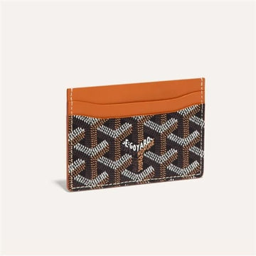 Goyard SENSHULPIS Card Holder Black Tan / Men's Card Wallet STSULPPMLTY01CL03X 136230807 [P]