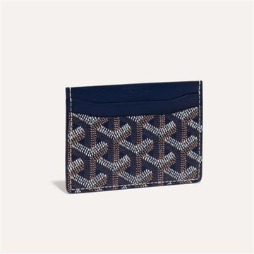 GOYARD Card Holder Navy STSULPPMLTY12CL12X 136230809 [P]