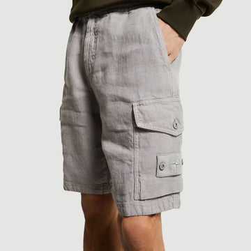 STONE ISLAND カーゴショートパンツ ダストグレー L100001 S00F8 V0064 136237569