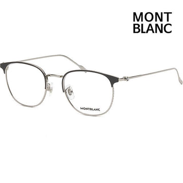 Montblanc Eyeglass Frame MB0191O 005 Luxury Black Silver Metal 136240728