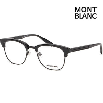 Montblanc MB0164O 001 Luxury Half-Rim Eyeglasses 136240777