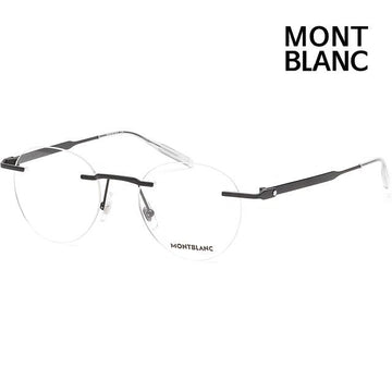 MONTBLANC MB0148O 001 Brille schwarz rundrahmen 136240782