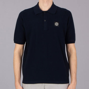 STONE ISLAND Mikro-Stich Polo T-Shirt kurzärmelig Marine 5100033 S00B5 V0020 136240876